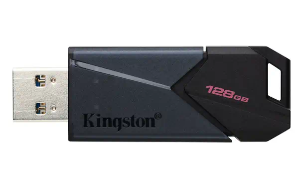 128GB Portable USB 3.2 Gen 1 DataTraveler Exodia Kingston - visuel 1 - hello RSE - Design raffiné mais fonctionnel