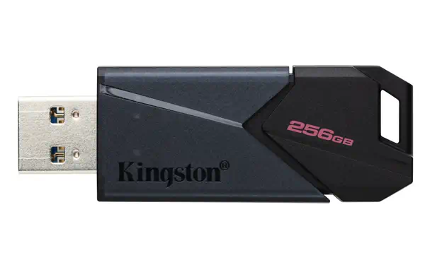256GB Portable USB 3.2 Gen 1 DataTraveler Exodia Kingston - visuel 1 - hello RSE - Design raffiné mais fonctionnel