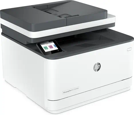 Imprimante multifonction HP LaserJet Pro 3102fdwe, Noir et HP - visuel 1 - hello RSE - Configurez. Invitez des utilisateurs. Et c'est fait