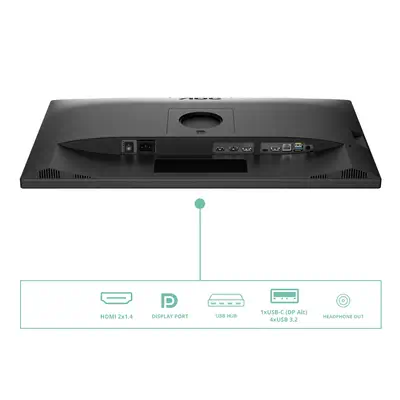 AOC Q27P3CW écran plat de PC 68,6 cm (27") 2560 x 1440 pixels Quad HD LED Noir - Ecran Ordinateur - visuel 4