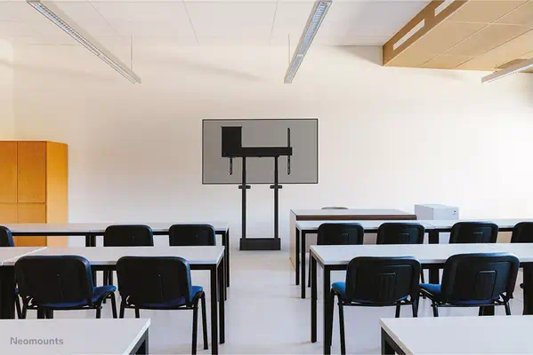 Neomounts WL55-875BL1 Support mural pour écran 55-100" - motorisé - TÜV - Support Fixe & Mobile - visuel 1