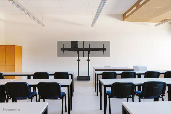 Neomounts WL55-875BL1 Support mural pour écran 55-100" - motorisé - TÜV - Support Fixe & Mobile - visuel 2
