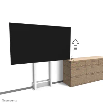 Neomounts WL55-875WH1 Support mural pour écran 55-100" - motorisé - TÜV - Support Fixe & Mobile - visuel 9