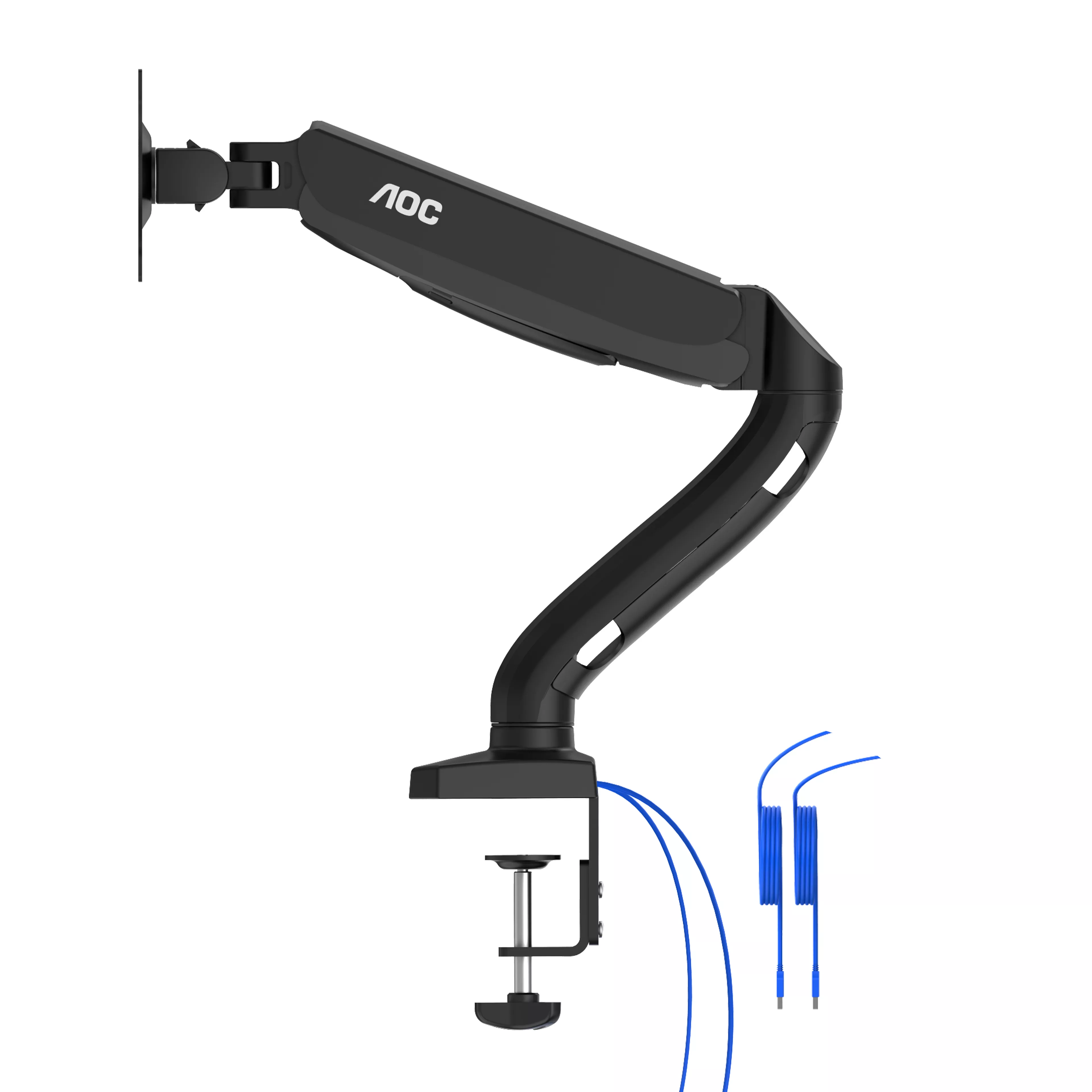 Achat AOC AS110DX Single Monitor Arm with USB Hub sur hello RSE - visuel 7