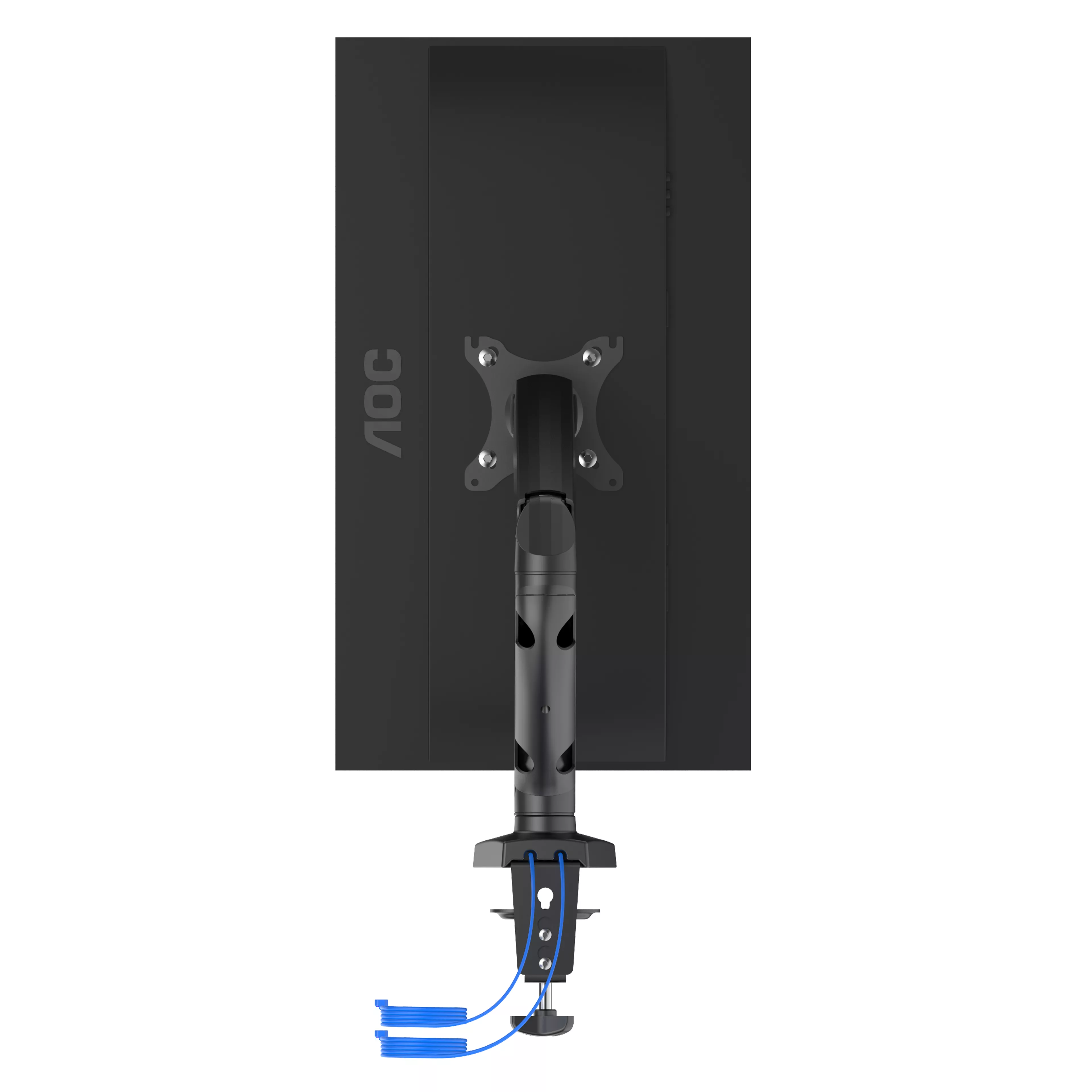 Achat AOC AS110DX Single Monitor Arm with USB Hub sur hello RSE - visuel 5