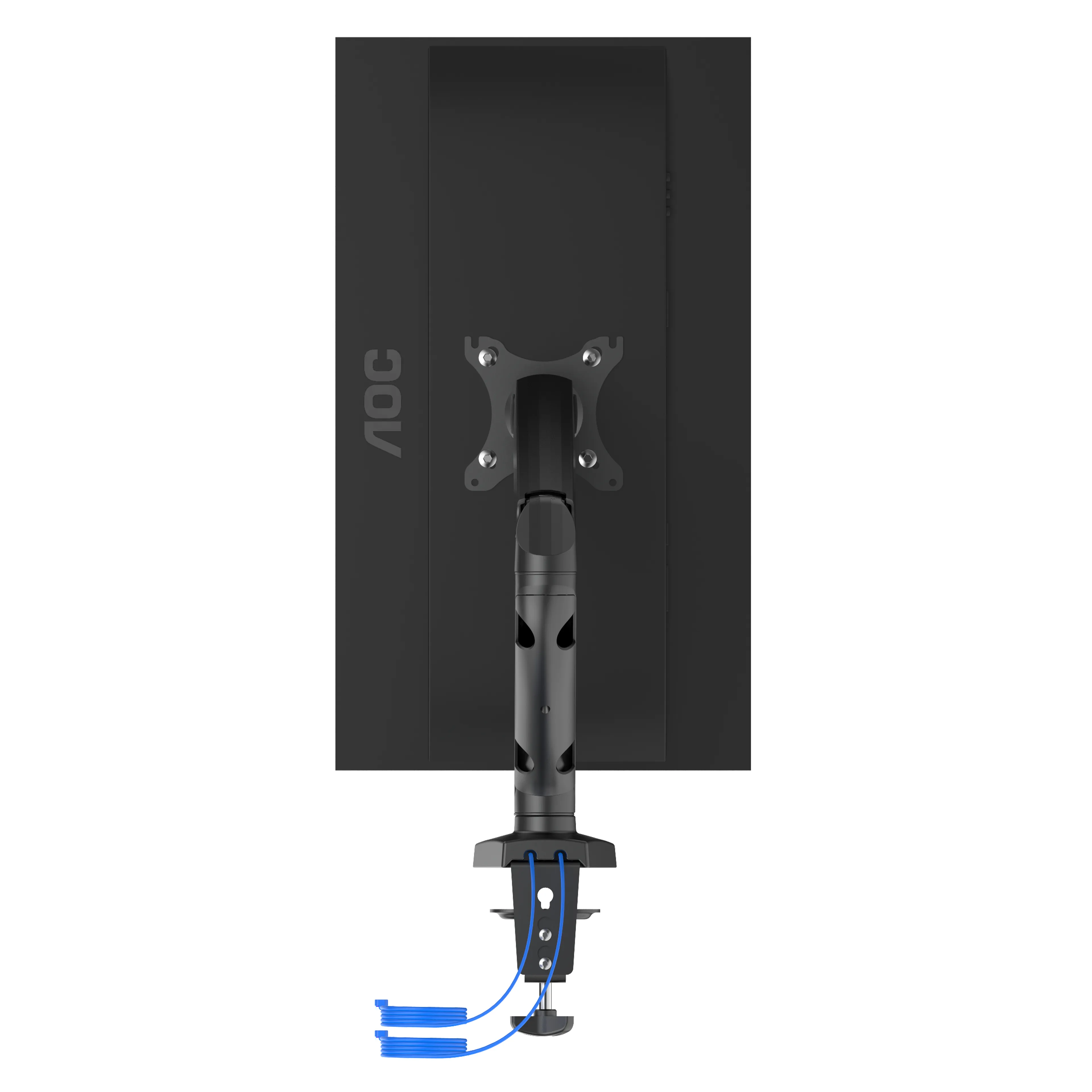 Vente AOC AS110DX Single Monitor Arm with USB Hub AOC au meilleur prix - visuel 10