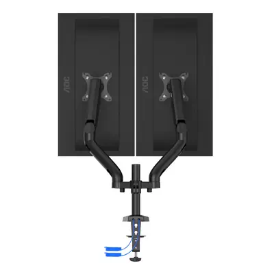 AOC AD110DX support d'écran plat pour bureau 81,3 AOC - visuel 1 - hello RSE - Gestion des câbles