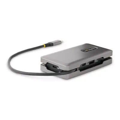 Adaptateur Multiport USB-C - 4K 60Hz HDMI/DP - Hub USB 3 Ports - 100W Power Delivery Pass-Through, G - StarTech - Station d'accueil pour portable - visuel 2