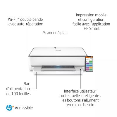 Achat HP ENVY 6030e AiO Printer A4 color 7ppm sur hello RSE - visuel 3