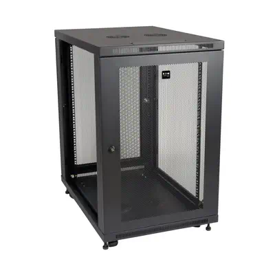 Tripp Lite Armoire rack profonde SmartRack 18U Tripp Lite - visuel 1 - hello RSE - Facilité d'installation du boîtier et de l'équipement