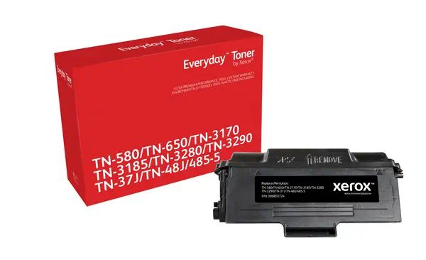 Toner Noir Everyday™ de Xerox compatible avec Brother Xerox - visuel 1 - hello RSE - Des impressions qui ont du peps. Couleurs éclatantes, noirs profonds, traits nets et textes précis.