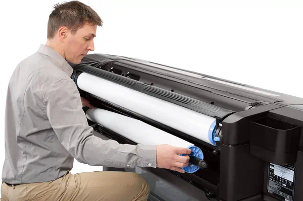 Imprimante HP DesignJet Z9+dr PostScript de 44 pouces avec coupe-bordures verticales - Autre Imprimante - visuel 7