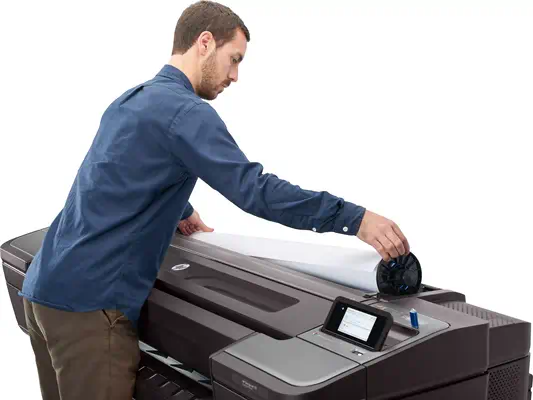Imprimante HP DesignJet Z9+dr PostScript de 44 pouces avec coupe-bordures verticales - Autre Imprimante - visuel 9