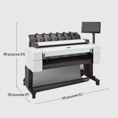Imprimante multifonction HP DesignJet T2600 PostScript de 36 pouces - Autre Imprimante - visuel 9