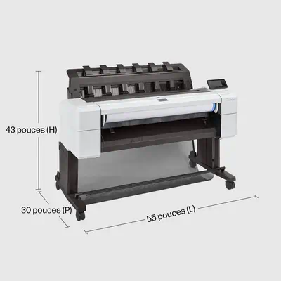 Imprimante HP DesignJet T1600dr PostScript de 36 pouces - Autre Imprimante - visuel 10