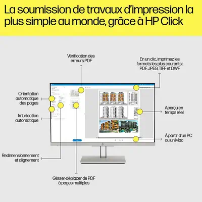 Imprimante HP DesignJet T1600 PostScript de 36 pouces - Autre Imprimante - visuel 10