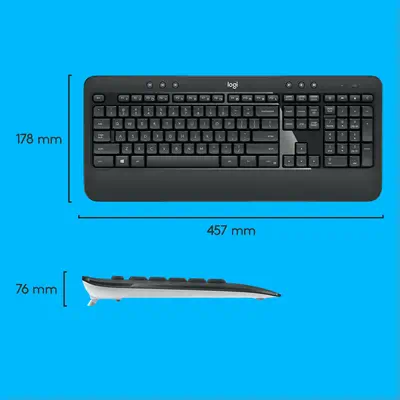 Logitech Advanced MK540  - Pack Clavier, souris - visuel 7