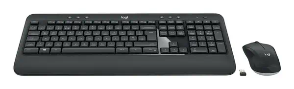 Logitech 920-008683 clavier Souris incluse Universel RF sans fil QWERTY Nordique Noir - Clavier - visuel 7