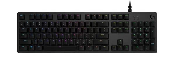 Logitech G 920-009350 clavier Gaming USB QWERTY Anglais britannique Charbon - Clavier - visuel 1