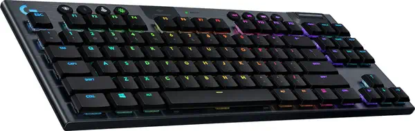 Logitech G 920-009534 clavier Gaming RF sans fil + Bluetooth QWERTY Nordique Charbon - Clavier - visuel 8