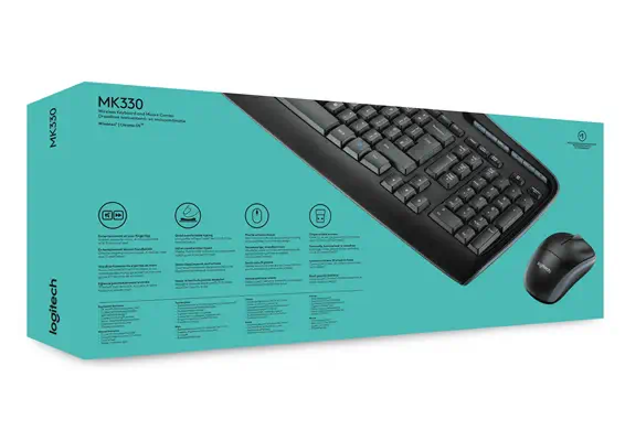 Wireless Combo MK330 - Logitech - Clavier - visuel 7