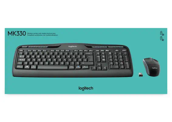 Wireless Combo MK330 - Logitech - Clavier - visuel 4