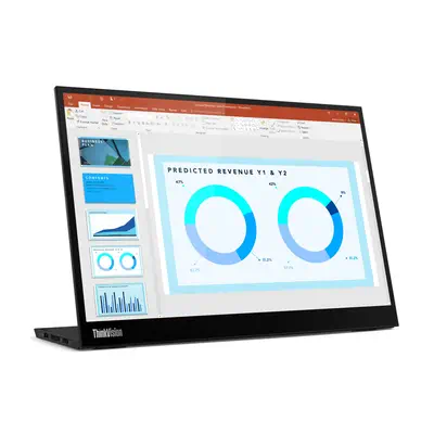 Lenovo ThinkVision M14d LED display 35,6 cm (14") 2240 x 1400 pixels 2.2K Noir - Ecran Ordinateur - visuel 6