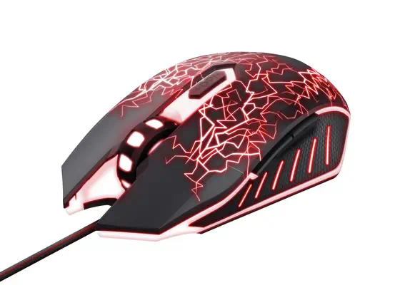 Trust GXT 105X Izza souris Jouer Ambidextre USB Type-A Optique 4000 DPI - Souris - visuel 1