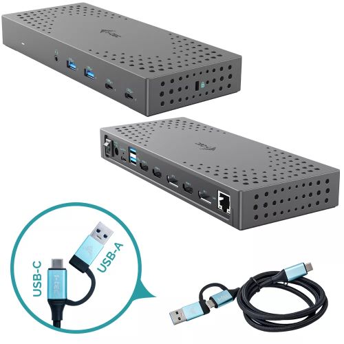 Vente I-TEC USB 3.0 USB-C Thunderbolt 3x 4K Docking Station Gen au meilleur prix