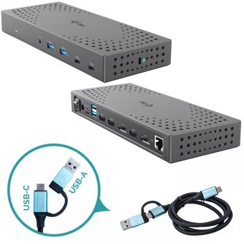 Achat Station d'accueil pour portable I-TEC USB 3.0 USB-C Thunderbolt 3x 4K Docking Station Gen 2 + Power
