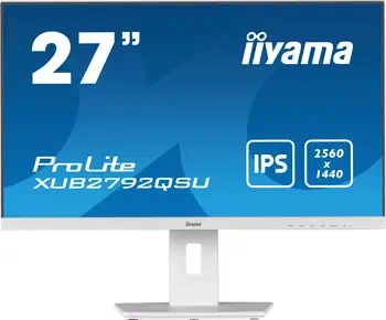 Revendeur officiel iiyama ProLite XUB2792QSU-W5 écran plat de PC 68,6 cm (27") 2560 x 1440 pixels Wide Quad HD LED Blan