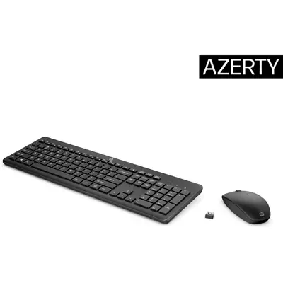 230 WL MOUSE+KB COMBO FR - HP - Pack Clavier, souris - visuel 7