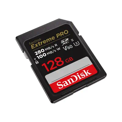 SanDisk SDSDXEP-128G-GN4IN mémoire flash 128 Go SDXC UHS-II Classe 10 - Sandisk - Carte Mémoire - visuel 3