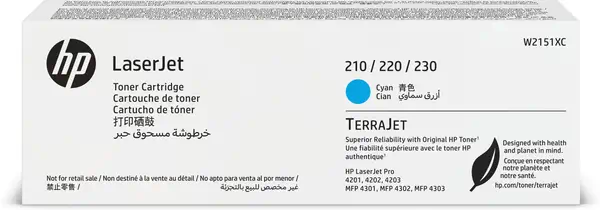 HP Cartouche Toner LaserJet Cyan Contract - visuel 1