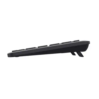 Trust Lyra clavier Maison Bluetooth AZERTY Français Noir Trust - visuel 1 - hello RSE - Connectivité pratique