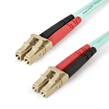 Achat Câble RJ et Fibre optique StarTech.com Câble Fibre Optique Multimode de 5m LC/UPC à LC/UPC OM4, Fibre Zipcord 50/125µm LOMMF/VCSEL, Réseaux 100G, Faible Perte d'Insertion, Cordon de Raccordement Fibre LSZH