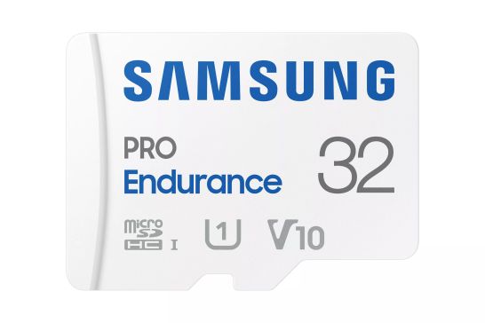 Revendeur officiel SAMSUNG PRO Endurance microSD Class10 32Go incl