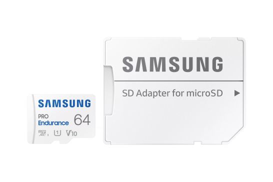Vente SAMSUNG PRO Endurance microSD Class10 64Go incl adapter Samsung au meilleur prix - visuel 6