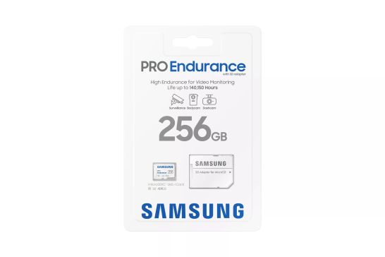 Vente SAMSUNG PRO Endurance microSD Class10 256Go incl adapter Samsung au meilleur prix - visuel 8