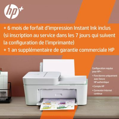 Achat Imprimante Tout-en-un HP DeskJet 4122e, Couleur sur hello RSE - visuel 7
