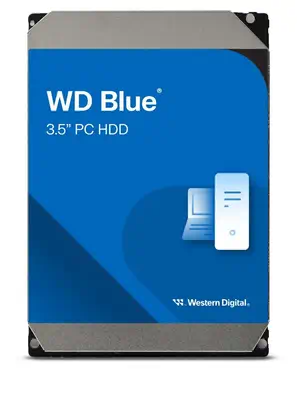Western Digital Blue disque dur 3 To 5400 tr/min 256 Mo 3.5" SATA - Disque dur Interne - visuel 1