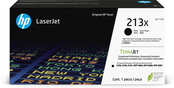 213X Toner LaserJet authentique Grande capacité Noir - HP - visuel 8