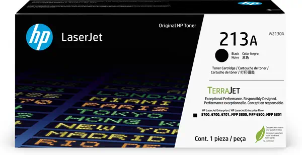Cartouche de toner HP 213A noir LaserJet authentique - Toner - visuel 8