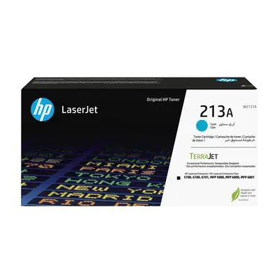 Toner cyan HP LaserJet authentique 213A - visuel 3
