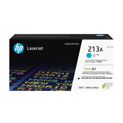 Toner cyan HP LaserJet authentique 213A - visuel 7