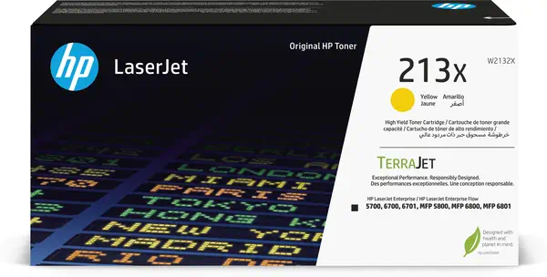 213X Toner LaserJet authentique Grande capacité Jaune - HP - visuel 7
