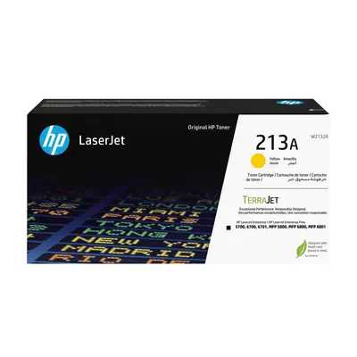 213A Toner HP LaserJet authentique Jaune - visuel 3