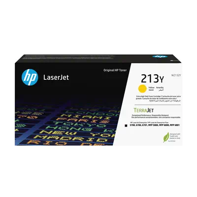 213Y Toner LaserJet authentique Extra-grande capacité Jaune - HP - visuel 3