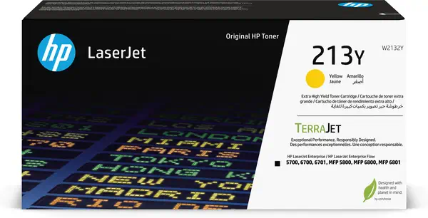 213Y Toner LaserJet authentique Extra-grande capacité Jaune - HP - visuel 7