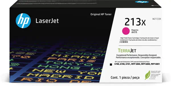 213X Toner LaserJet authentique Grande capacité Magenta - HP - visuel 8